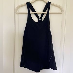 Lululemon Lightweight Stretch Run Tank Airflow Black
